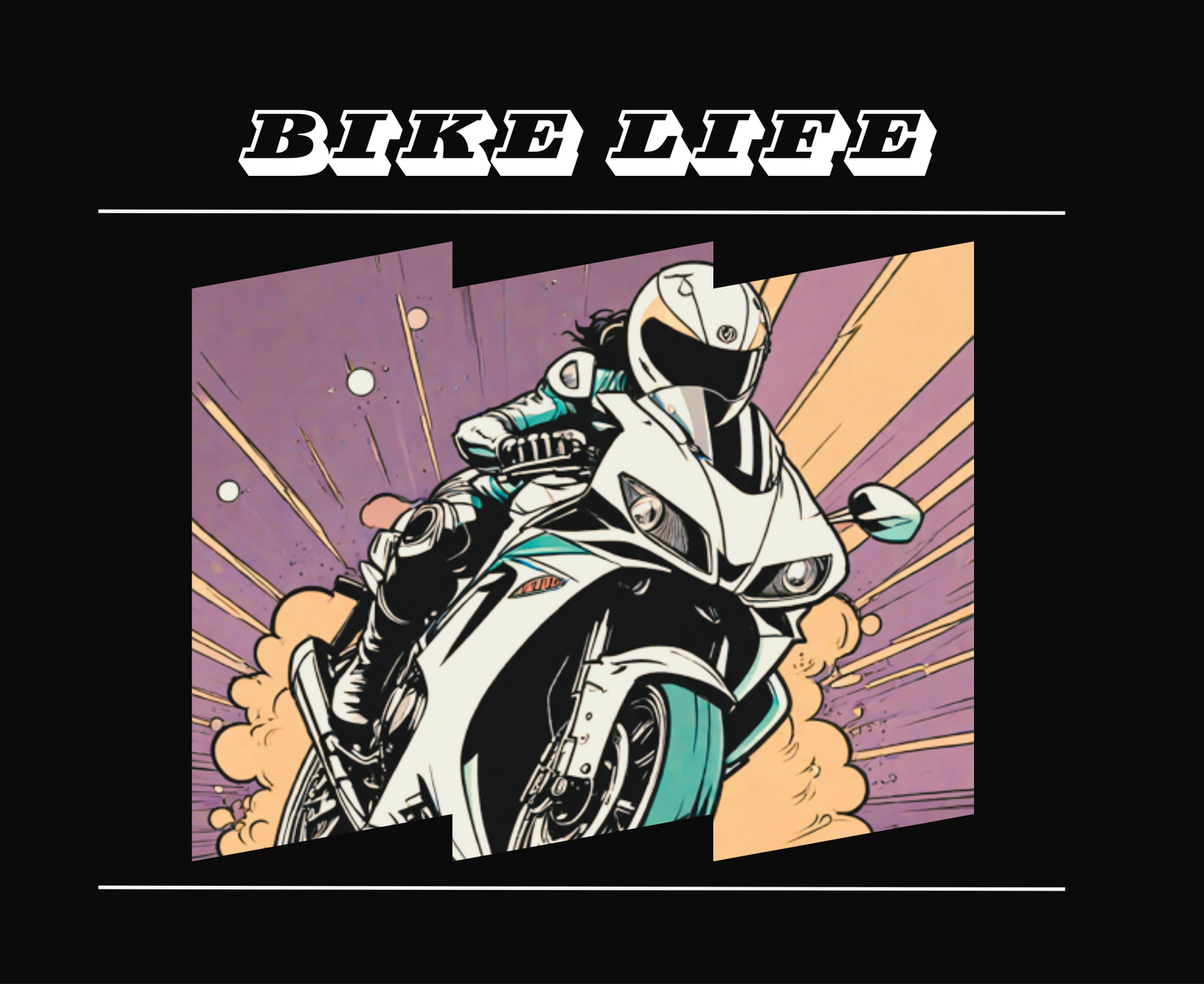 Bike life Sportbike tshirt 
