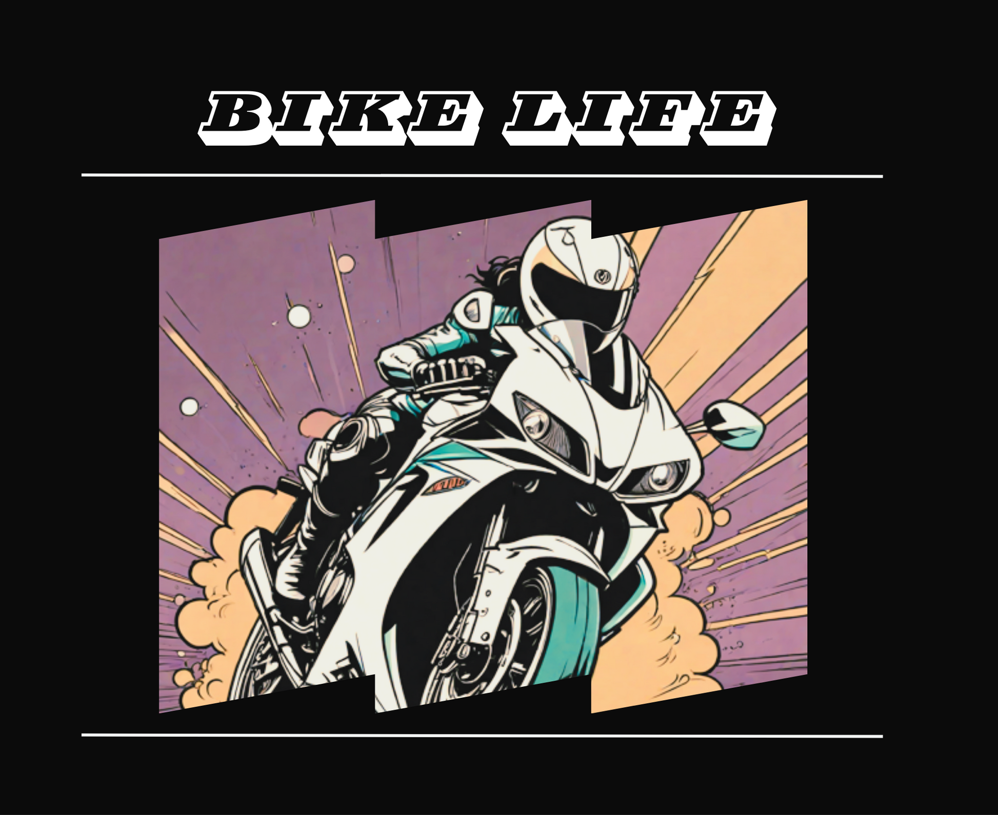 Bike life Sportbike tshirt 